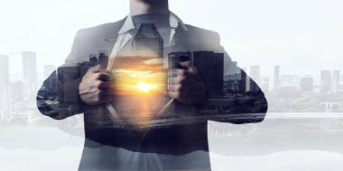 商人和現(xiàn)代城市的曝光?；旌厦襟w