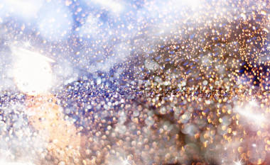 假期抽象閃光背景