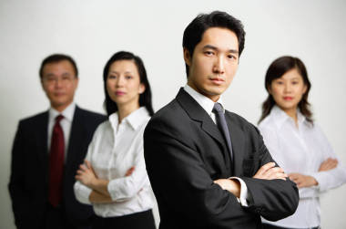 信心十足的商業(yè)人圖片