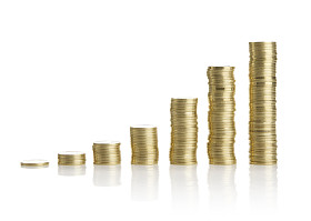 金币上白色隔离