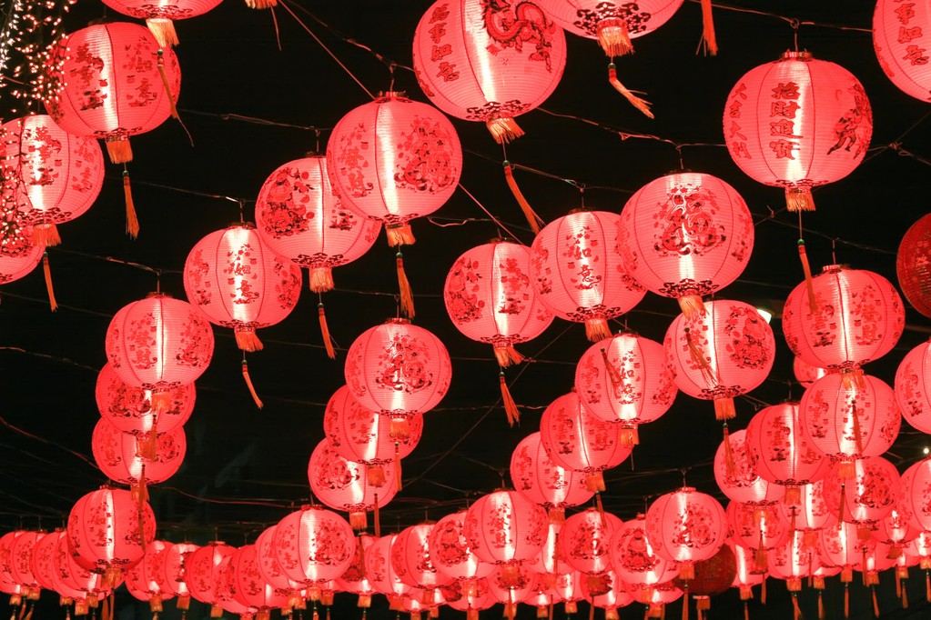 中国红灯笼图片