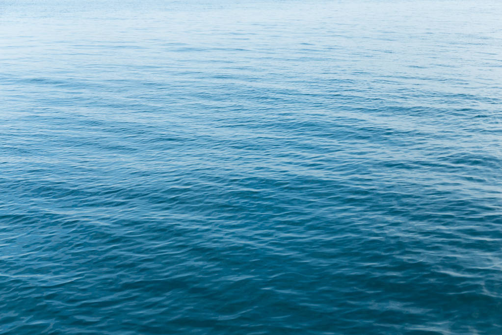顶视图的海浪