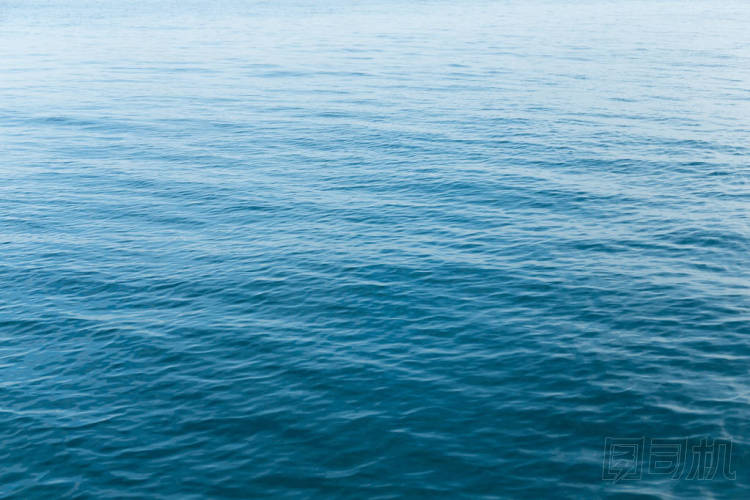 頂視圖的海浪
