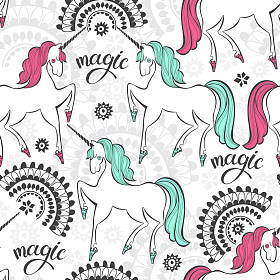 童话般的无缝模式与独角兽