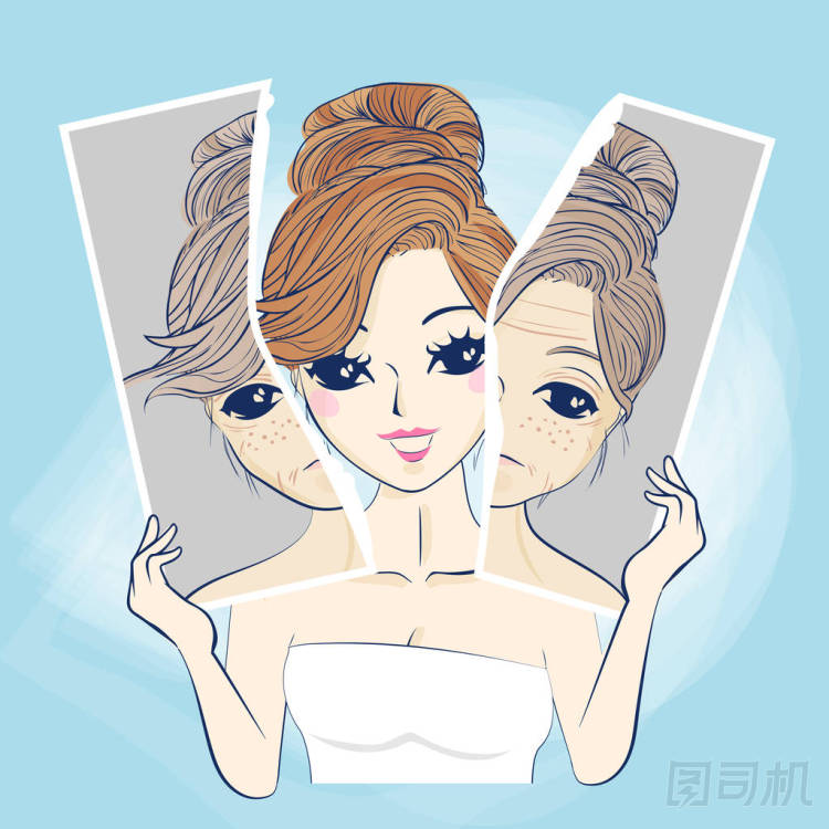 老女人與女人臉