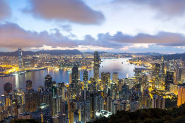 香港城市景觀圖片