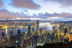 香港城市景观图片