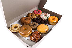 框中的什锦糕点图片