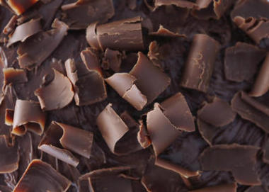 美味的巧克力蛋糕圖片