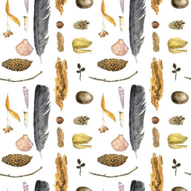 無縫模式與自然對象圖片