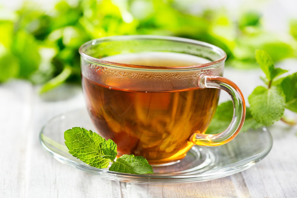 杯薄荷茶图片 杯薄荷茶图片