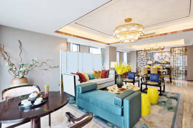 現(xiàn)代客廳的內(nèi)部