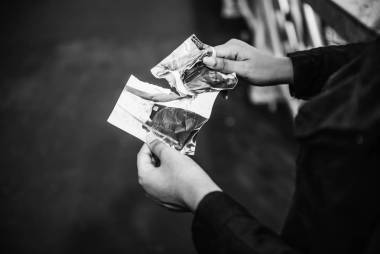 離婚的傷心女人