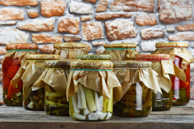 腌制的蔬菜图片