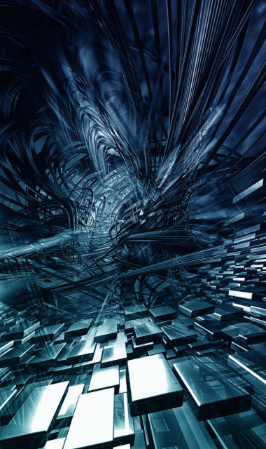 3d 渲染的未來派背景