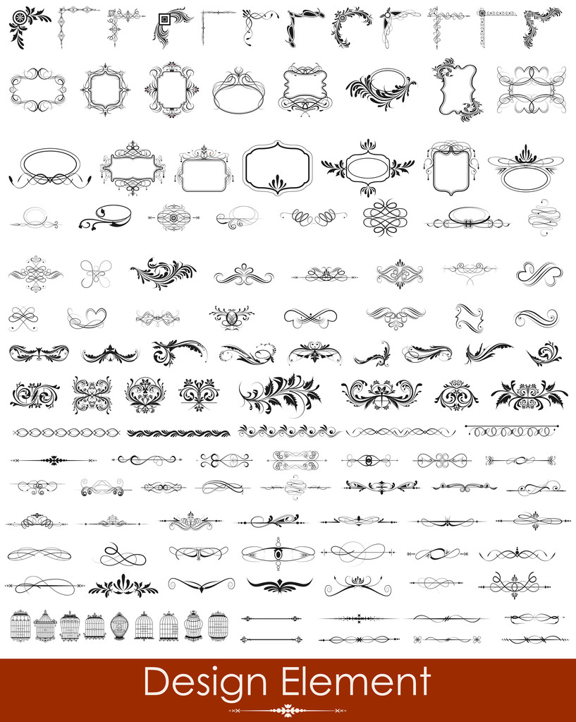 复古的设计元素