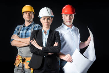 兩個建筑師和工程師圖片