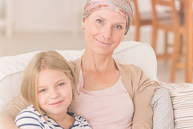 有癌症的女人照片