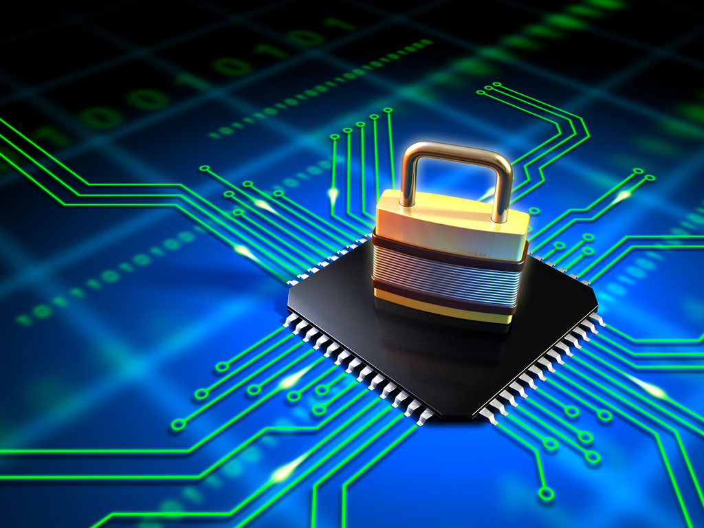 有担保的微芯片照片