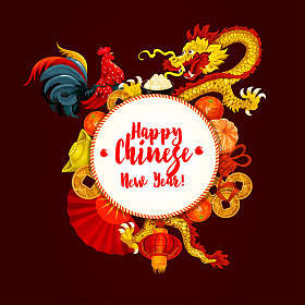 中国农历新年春节设计海报图片