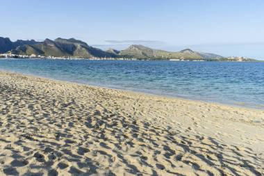 美麗的地中海海濱