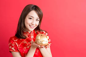 美丽女人穿旗袍图片