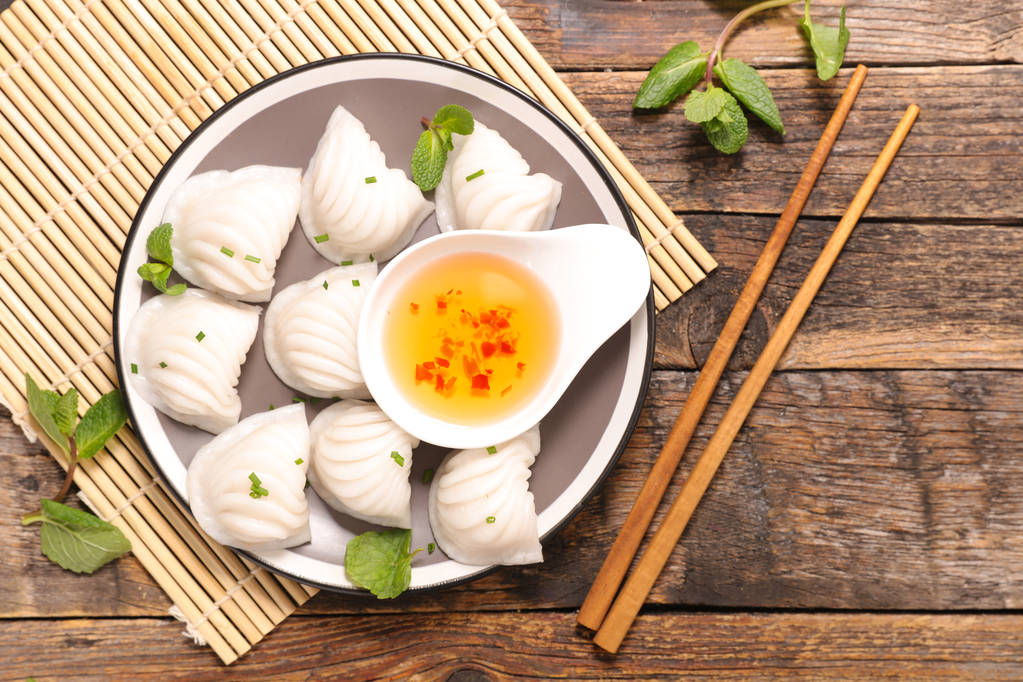 中国-泰国菜点心饺子图片
