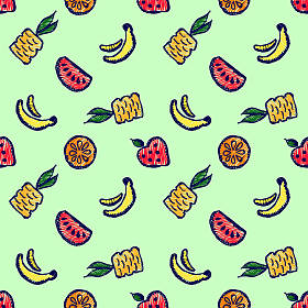 矢量无缝模式图示