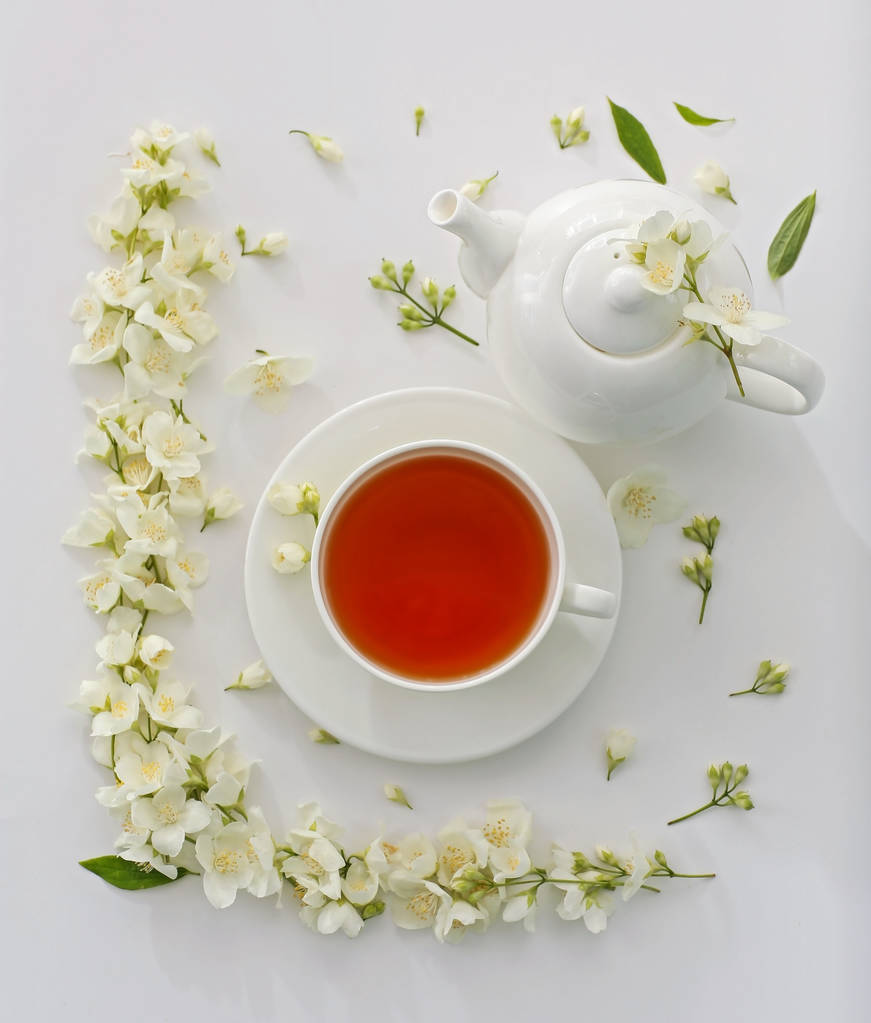 茶用茉莉花图片
