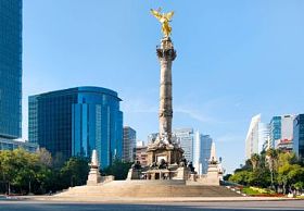 独立天使和墨西哥 Paseo Reforma