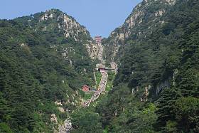 天国的阶梯，泰山图片