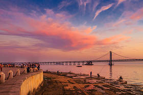 大连市现代桥照片