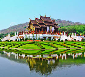 在清迈省 Horkumluang