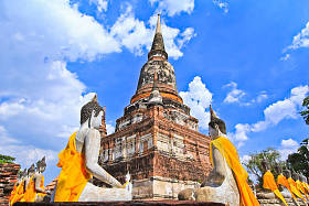 大城，泰国的寺庙