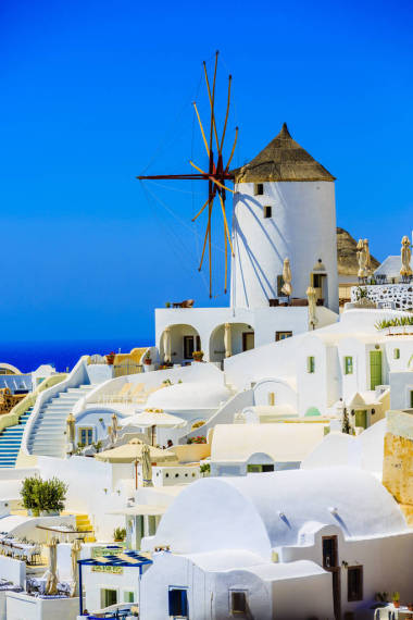 美妙的風(fēng)景，與白色的房子 圖片