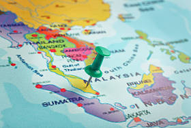 冒险概念与地图图片