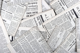 旧复古报纸的背景图片