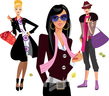 肖像時(shí)尚女性圖片