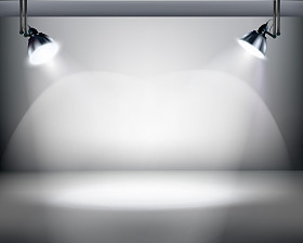 工作室。矢量插画