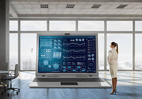 她做了大量工作。混合媒体图片