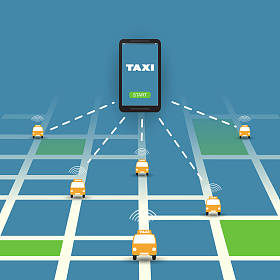 出租车订购移动应用程序，服务概念设计