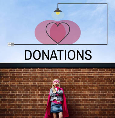 在超級英雄服裝的女孩圖片