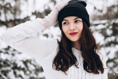 冬季時(shí)尚女孩