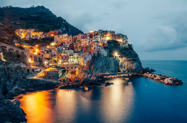 manarola 漁村