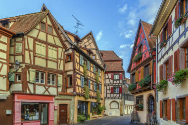 在法國科爾馬街