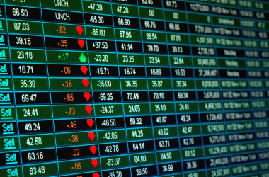 股票市場(chǎng)的報(bào)價(jià)圖片