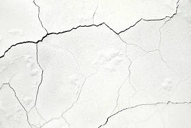 白色的墙，混凝土表面裂缝图片