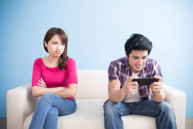 女人无聊男人玩耍