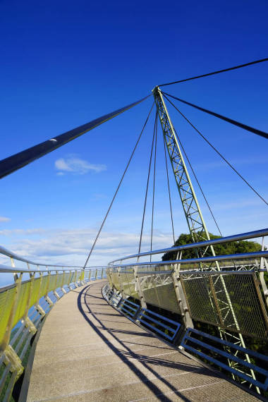 兰卡威天空桥在兰卡威岛, 马来西亚, 亚洲