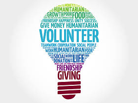 志愿者灯泡词云图片